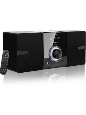 Compact Home Stereo System with CD Player, 30W Speakers, Crisp Sound Quality